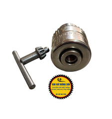 Đầu kẹp mũi khoan măng ranh chuôi ren, côn 10mm kẹp mũi khoan đường kính từ 0.8mm đến 10mm, đầu vặn nhanh không khóa ACZ