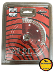 Lưỡi cắt gạch men sứ, kính cao cấp Apolex 105mm, Lưỡi cắt đa năng cao cấp, chịu nhiệt, mài mòn tốt chuyên dụng cắt đa marble