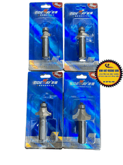 Mũi phay gỗ bo lõm R mũi soi lồi gỗ có bi Tideway cao cấp cốt to 12.7mm lắp máy cầm tay và trục đứng