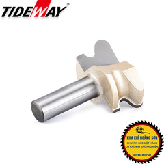 Mũi phay tay nắm âm gỗ cốt trục 12.7mm, mũi soi rãnh khoét cánh tủ TIDEWAY cao cấp hợp kim sắc bén