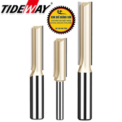 Mũi soi gỗ thẳng CNC lấy nền, Mũi phay gỗ TIDEWAY cốt to 12.7mm sử dụng cho máy phay, máy cắt CNC