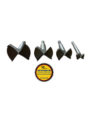 Mũi khoét gỗ lỗ tròn, Mũi khoan khoét gỗ vỏ đỏ ZJMLY 10mm - 100mm hợp kim chịu nhiệt, chịu mài mòn tốt