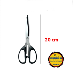 Kéo văn phòng, Kéo cắt giấy thủ công Zhen Tian chất liệu inox sắc bén chiều dài 20cm
