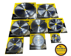 Lưỡi cắt gỗ hợp kim Zjmly 200mm - 2.0x25 - 40/60 răng, Cưa cắt gỗ hợp kim cao cấp chịu mài mòn, đường cắt sắc nét siêu mịn
