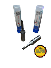 Mũi phay CNC cắt gỗ, Dao phay 3 cánh thẳng TCT Tideway cốt trục 12.7mm chất liệu hợp kim C45 cao cấp