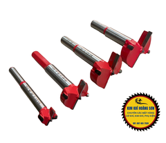 Mũi khoan khoét gỗ lỗ tròn hợp kim SONNI đường kính 42mm - 100mm, hàng ép vỉ chuôi lục giác cao cấp