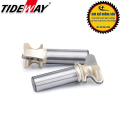 Mũi phay tay nắm âm gỗ cốt trục 12.7mm, mũi soi rãnh khoét cánh tủ TIDEWAY cao cấp hợp kim sắc bén