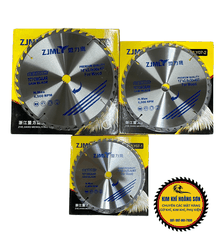 Lưỡi cắt gỗ hợp kim Zjmly 250mm - 2.4x25 - 40/60/80 răng, Cưa cắt gỗ hợp kim cao cấp chịu mài mòn, đường cắt sắc nét