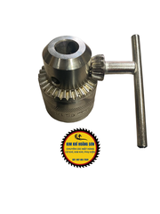 Đầu kẹp mũi khoan măng ranh ren 13mm kẹp mũi khoan đường kính từ 1.5mm đến 13mm, đầu vặn và đầu có trục nối, khóa đi kèm