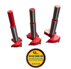 Mũi khoan khoét gỗ lỗ tròn hợp kim SONNI đường kính 42mm - 100mm, hàng ép vỉ chuôi lục giác cao cấp