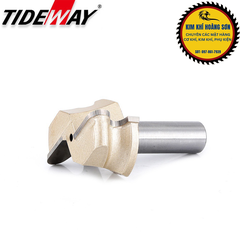 Mũi phay tay nắm âm gỗ cốt trục 12.7mm, mũi soi rãnh khoét cánh tủ TIDEWAY cao cấp hợp kim sắc bén