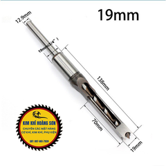 Mũi đục mộng vuông hộp đỏ đường kính từ 6mm - 25mm Hàng chính hãng nhập khẩu Đài Loan