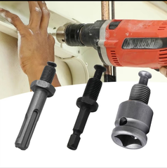 Đầu Chuyển Đổi Sang Khoan Ren 10mm và 13mm Dùng cho Máy Bulong - Chuyển Vít Sang Khoan - Bê Tông Sang Khoan Hỗ trợ Đắc Lực