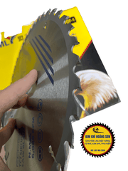 Lưỡi cắt gỗ hợp kim Zjmly 200mm - 2.0x25 - 40/60 răng, Cưa cắt gỗ hợp kim cao cấp chịu mài mòn, đường cắt sắc nét siêu mịn