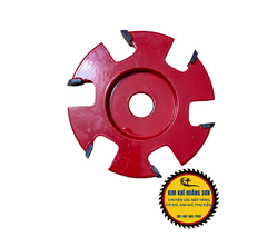 Mũi dao phay gỗ Tupie vạc tròn đều - vạc chéo 6/8/20 cánh lỗ trục 16mm, hợp kim cao cấp chuyên dụng