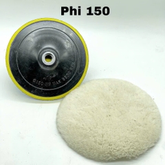 Phớt nỉ lông cừu 3M đường kính 100 - 180mm dụng cụ chuyên dùng đánh bóng xe máy, ô tô xe hơi cao cấp