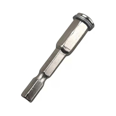 Đầu nối chuôi lục giác 6.35mm, trục chuyển đổi máy khoan pin thành máy cắt gỗ, nhựa dài 55mm