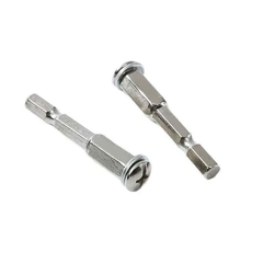Đầu nối chuôi lục giác 6.35mm, trục chuyển đổi máy khoan pin thành máy cắt gỗ, nhựa dài 55mm