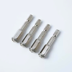 Đầu nối chuôi lục giác 6.35mm, trục chuyển đổi máy khoan pin thành máy cắt gỗ, nhựa dài 55mm