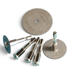 Đầu nối chuôi lục giác 6.35mm, trục chuyển đổi máy khoan pin thành máy cắt gỗ, nhựa dài 55mm