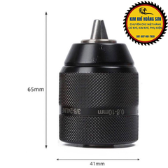Đầu kẹp mũi khoan AutoLock bằng kim loại 10mm - 13mm San Ou - Đầu khoan thay thế hàng cao cấp