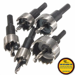 Mũi khoan khoét sắt lỗ tròn HSS vỏ giấy Φ38mm - Φ65mm chịu nhiệt tốt, thép cao cấp chịu mài mòn tốt