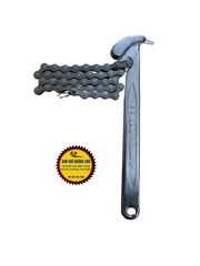 Cờ lê xích thép trắng , mỏ lết dây xích răng cưa siêu cứng 9'' FEIBAO mở nắp lọc dầu nhớt, vam tháo cốc lọc dầu