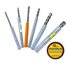 Mũi khoan bê tông tường 4 cạnh dài 6 - 22mm x 210mm, Mũi khoan bê tông 4 chấu ZJMLY phủ titanium chịu lực tốt