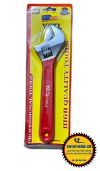 Mỏ lết cán bọc cao su YETI size 8'' 10'' 12'' chất liệu hợp kim mạ crom độ cứng cao, chống rỉ sét, độ bền cực đại