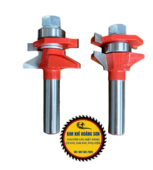 Mũi phay gỗ đánh tủ bếp vát, ngã chỉ 12mm có bi, Mũi soi gỗ Router cốt 12.7mm cao cấp chịu nhiệt tốt