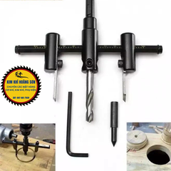 Mũi khoét lỗ tròn thạch cao, khoan khoét gỗ điều chỉnh linh hoạt chất liệu thép hợp kim độ bền cao