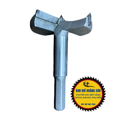 Mũi khoét gỗ lỗ tròn, Mũi khoan khoét gỗ vỏ đỏ ZJMLY 36mm - 100mm hợp kim chịu nhiệt, chịu mài mòn tốt