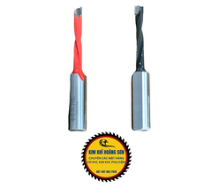 Mũi khoan gỗ TCT, Khoan dàn Tideway liên kết bản lề chốt gỗ ốc cam CNC Đen-R, Đỏ-L hợp kim cao cấp