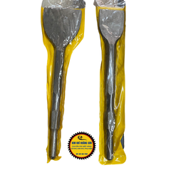 Mũi đục bê tông đầu dẹt, Mũi đục dẹt, Dóc vữa trát, đục gạch lát, bóc vữa cán nền chuôi 17mm