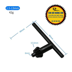 Khóa mở đầu kẹp măng ranh, Tay khóa mở đầu máy khoan 10mm - 13mm - 16mm, Cần trái khế khóa mở đầu kẹp chuyên dụng