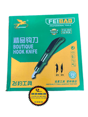 Dao cắt mica fomex, Dao cắt mạch điện tử rọc alu FEIBAO chính hãng nhựa PP, lưỡi thép dày chắc chắn độ bền cao