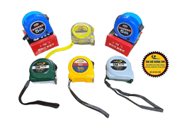 Thước mét, Thước kéo, Thước rút cao cấp, Thước lỗ ban phong thuỷ chiều dài 5m có dây đeo tiện lợi