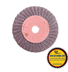 Combo 10 đĩa nhám xếp đường kính 100x16mm độ nhám 80-320 phù hợp đánh bóng thép gang chịu nhiệt tốt
