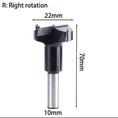 Mũi khoan gỗ TCT, Khoan dàn Tideway liên kết bản lề chốt gỗ ốc cam CNC Đen-R, Đỏ-L hợp kim cao cấp