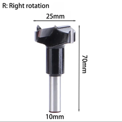 Mũi khoan gỗ TCT, Khoan dàn Tideway liên kết bản lề chốt gỗ ốc cam CNC Đen-R, Đỏ-L hợp kim cao cấp
