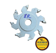 Mũi dao phay gỗ Tupie vạc tròn đều - vạc chéo 6/8/20 cánh lỗ trục 16mm, hợp kim cao cấp chuyên dụng