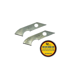 Lưỡi dao cắt mica, alu xanh BSX 1 hộp 10 lưỡi, Dao mỏ quạ cắt mạch in, nhựa chất liệu thép độ bền cao