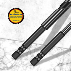 Mũi khoan đa năng chuôi lục giác 6/8/10/12mm, Mũi khoan Lion Tools kính đá gạch men cao cấp 4 cạnh, đầu nhọn độ cứng cao