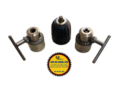 Đầu kẹp mũi khoan măng ranh chuôi ren, côn 10mm kẹp mũi khoan đường kính từ 0.8mm đến 10mm, đầu vặn nhanh không khóa ACZ