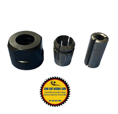 Phụ Kiện Máy Phay Gỗ Ốc Soi, Rọ Soi, Đầu Chuyển Ắc Soi Thép Cacbon Cho Các Loại Máy 12.7MM Về 6.35MM