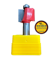 Mũi phay gỗ hèm cửa 25mm có bi cốt 12.7mm, Mũi soi gỗ Router hèm vuông, hèm lệch cao cấp chịu nhiệt tốt