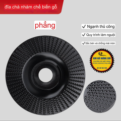 Đĩa mài gỗ đa năng, Lưỡi chà nhám gỗ đường kính 100mm lỗ trục 16mm chất liệu hợp kim cao cấp