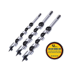 Mũi khoan gỗ xoắn ốc đường kính từ 6 đến 20mm, dài 230mm chất liệu thép cacbon phù hợp với nhiều loại máy khoan