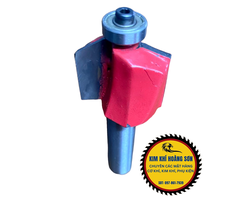 Mũi phay gỗ hèm cửa 25mm có bi cốt 12.7mm, Mũi soi gỗ Router hèm vuông, hèm lệch cao cấp chịu nhiệt tốt