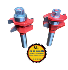 Mũi phay gỗ đánh tủ bếp vát, ngã chỉ 12mm có bi, Mũi soi gỗ Router cốt 12.7mm cao cấp chịu nhiệt tốt